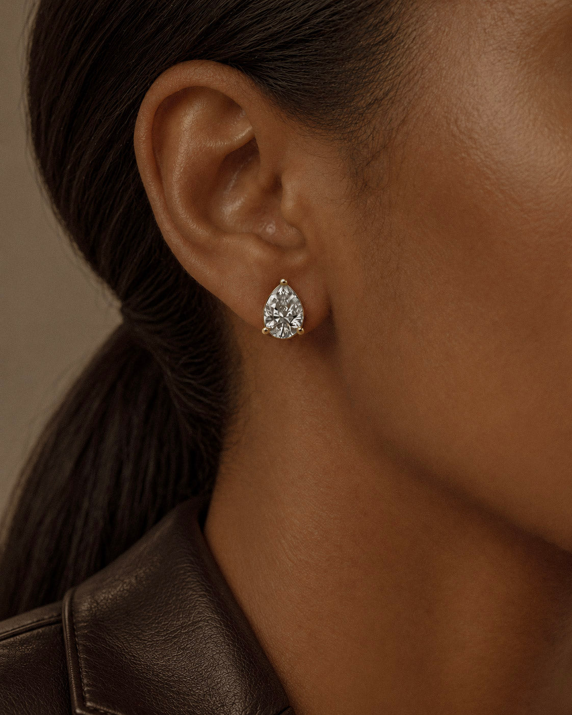 Pear Lab Diamond Studs