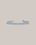 7 inch oval lab grown diamond tennis bracelet with 20 diamonds totaling 20.00 ctw in 14K white gold