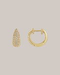 Pave Claw Hoops
