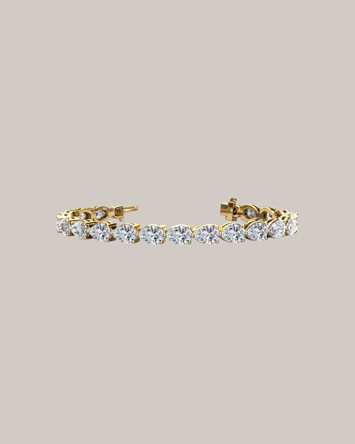Pear Diamond Tennis Bracelet | Golden Hour Fine Jewellery