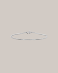 1.00 ctw lab grown diamond lightweight tennis bracelet in 14K white gold