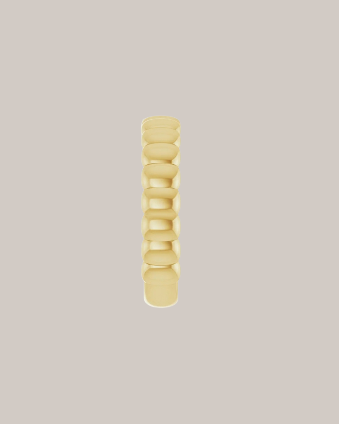 Fluted Gold Ring