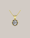 Flower Diamond Pendant