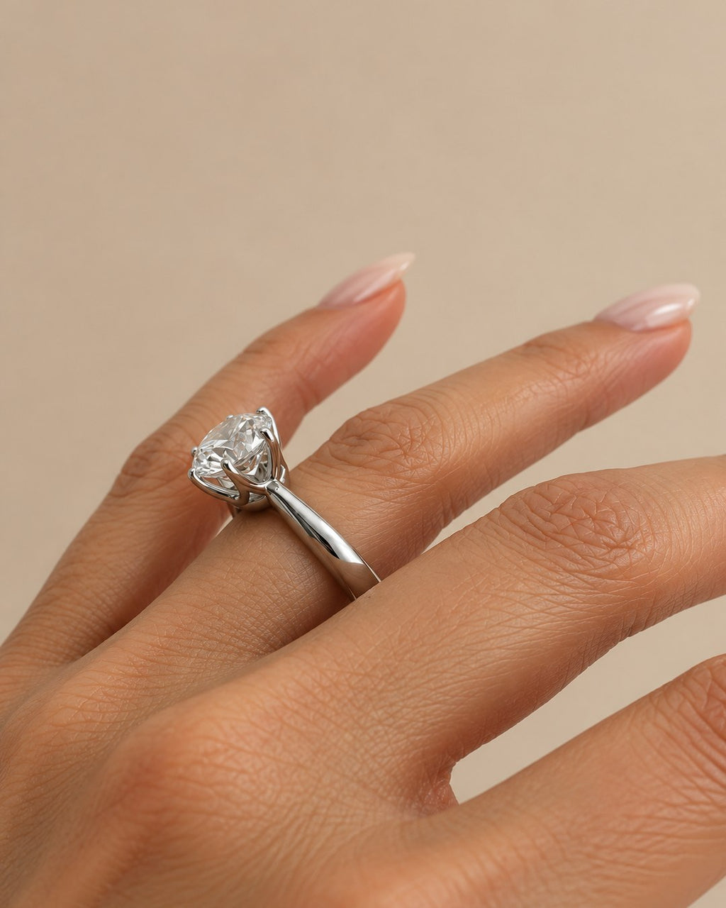 Classic Six Prong Solitaire Ring