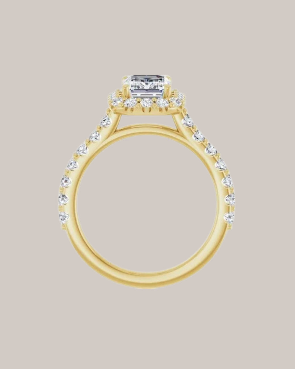 Diamond Accent Halo Ring