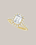 Diamond Accent Halo Ring