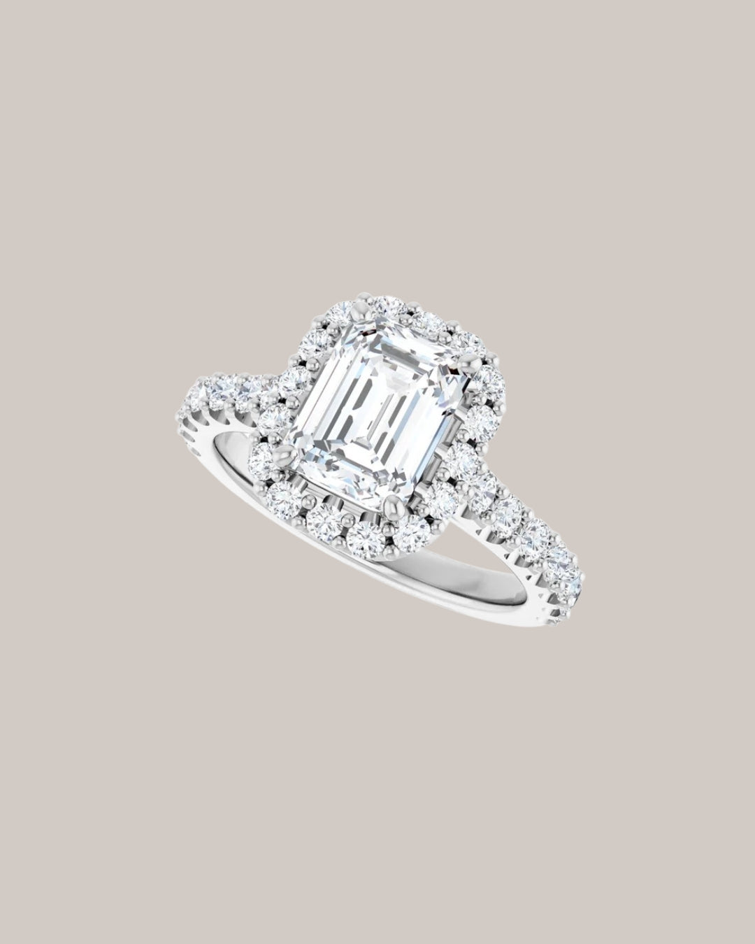 Diamond Accent Halo Ring